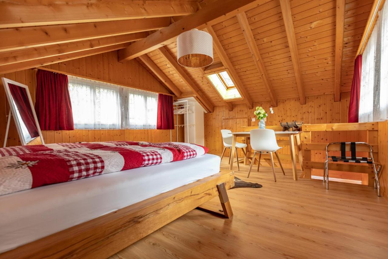 Chalet Waeschhuesli Near Interlaken, Grindelwald And Lauterbrunnen Gsteigwiler Zewnętrze zdjęcie