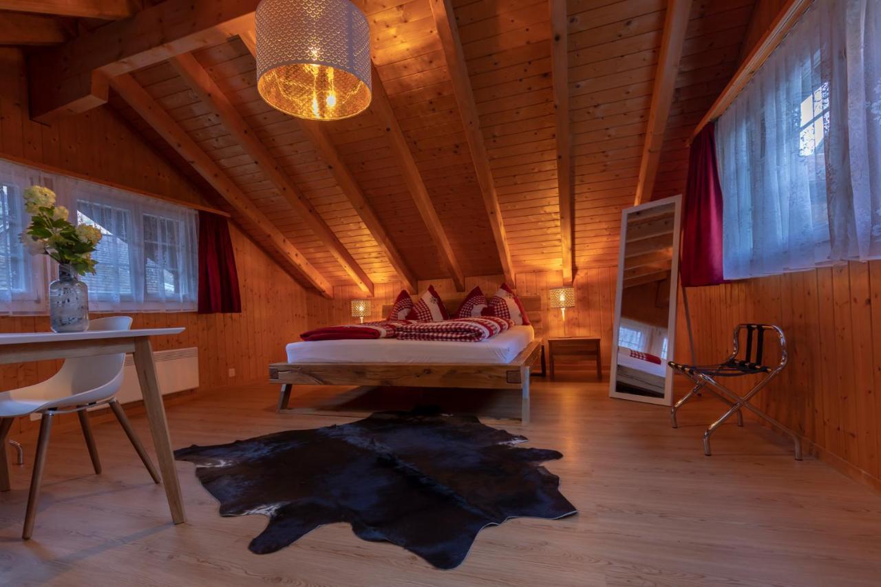 Chalet Waeschhuesli Near Interlaken, Grindelwald And Lauterbrunnen Gsteigwiler Zewnętrze zdjęcie