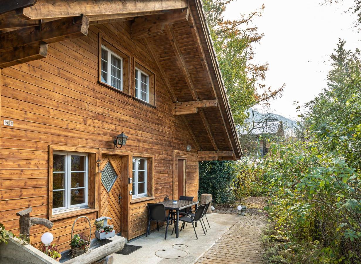 Chalet Waeschhuesli Near Interlaken, Grindelwald And Lauterbrunnen Gsteigwiler Zewnętrze zdjęcie